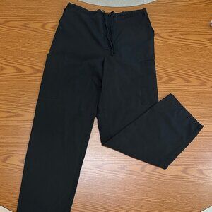 Black Dickies Brand Drawstring Scrub Pants- Size Small